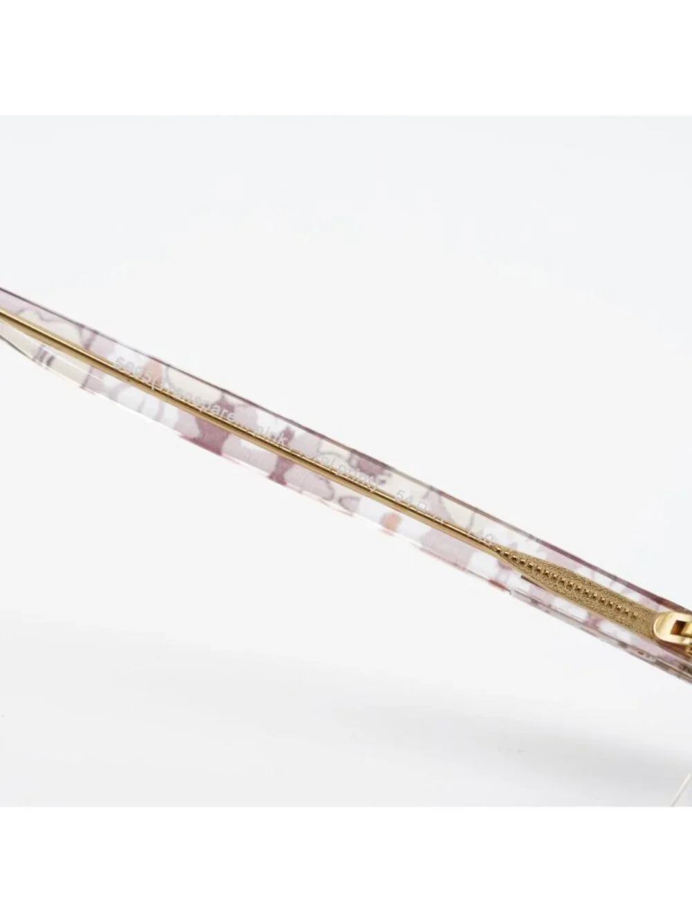 Coach HC6174F 5695 Eyeglasses Transparent Pink 54mm Rectangle Frame